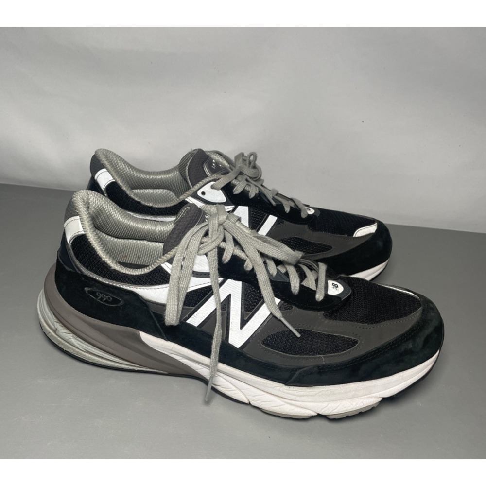 New Balance 990V6 Black Made in USA M990BK6 Men's Size 13